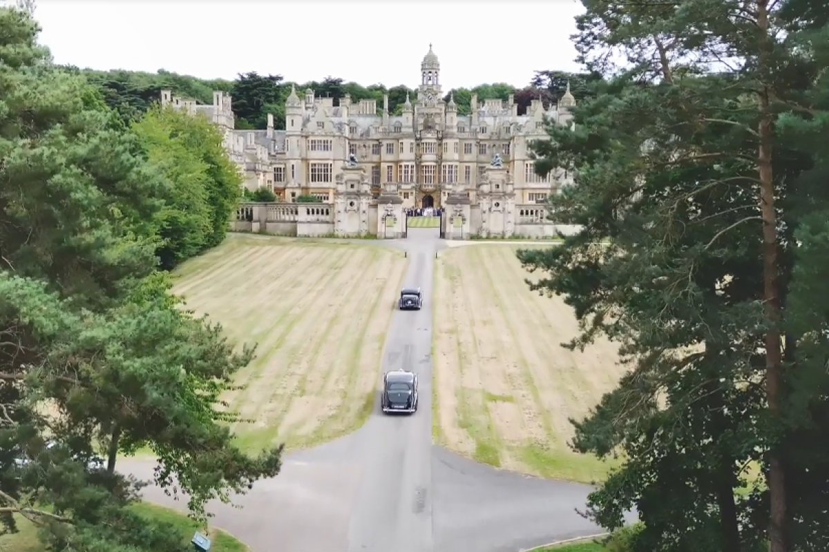 Image from Harlaxton Manor Wedding