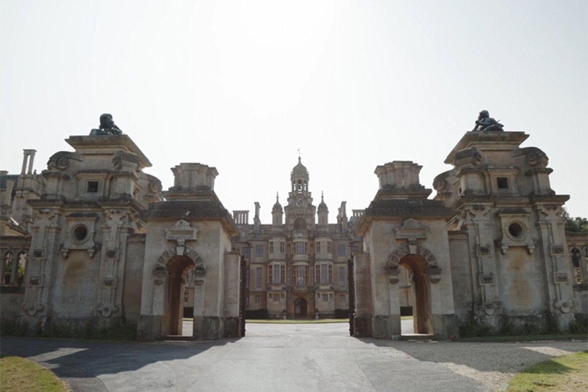 Image from Harlaxton Manor Wedding