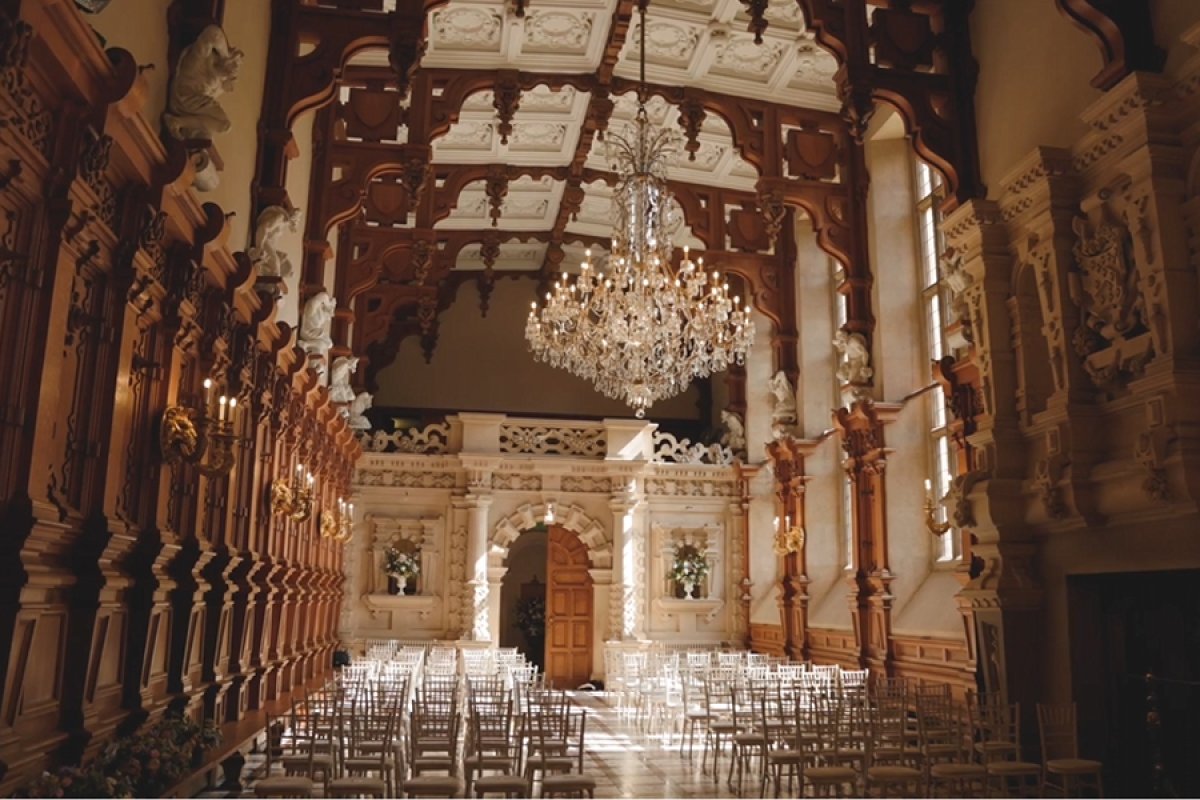 Harlaxton Manor Wedding