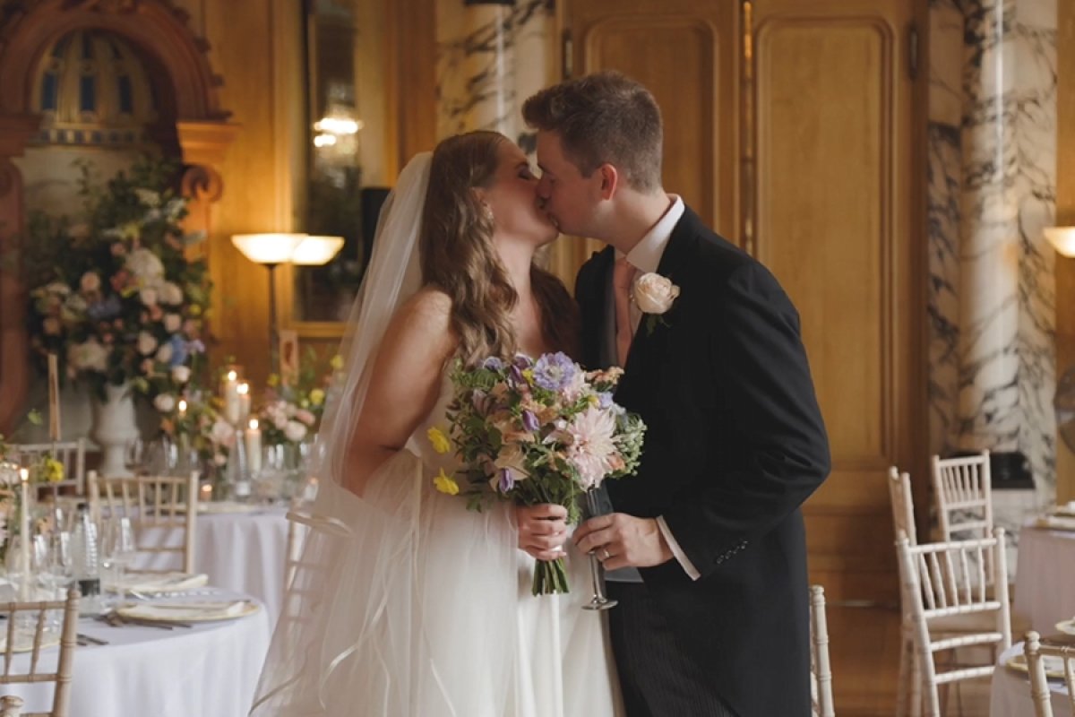 Image from Harlaxton Manor Wedding