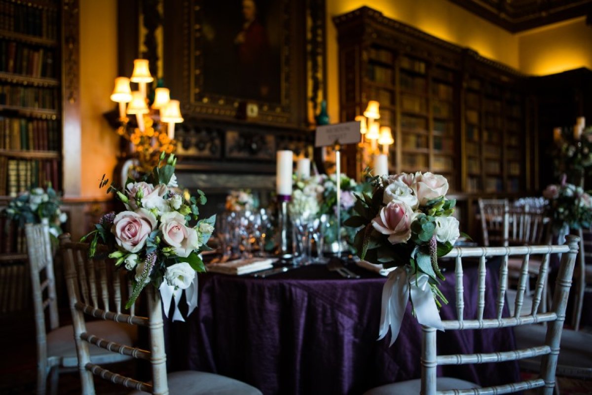 Image from Cleo & Christian's Highclere Castle Wedding