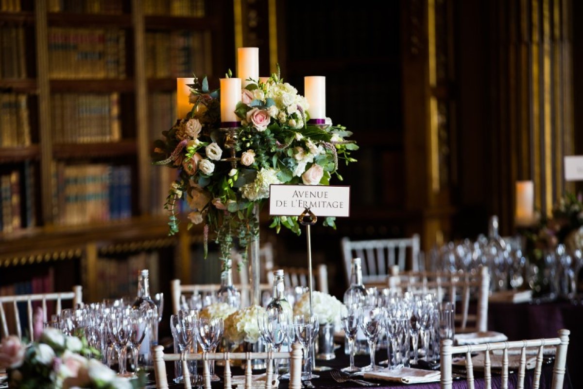 Image from Cleo & Christian's Highclere Castle Wedding