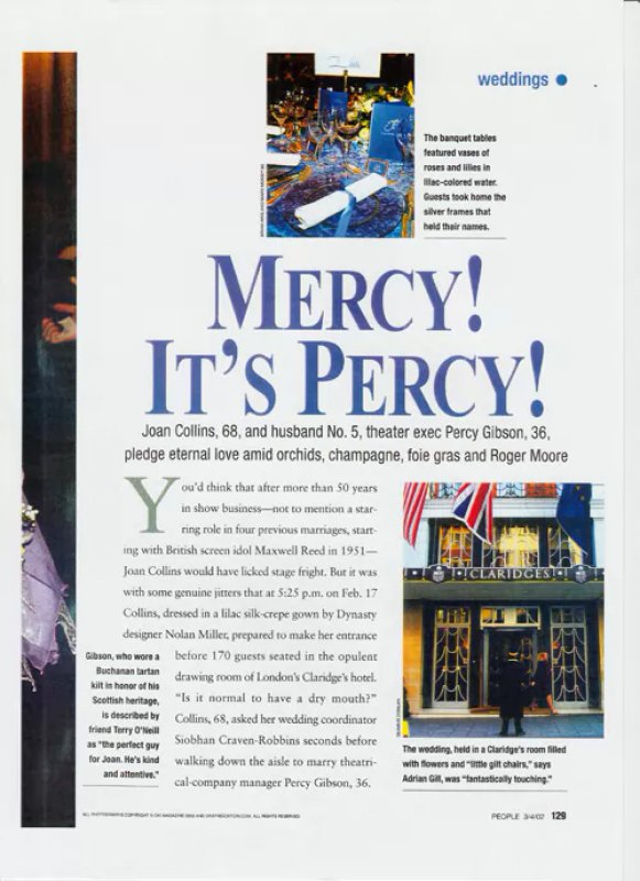Image from The Wedding of Joan & Percy