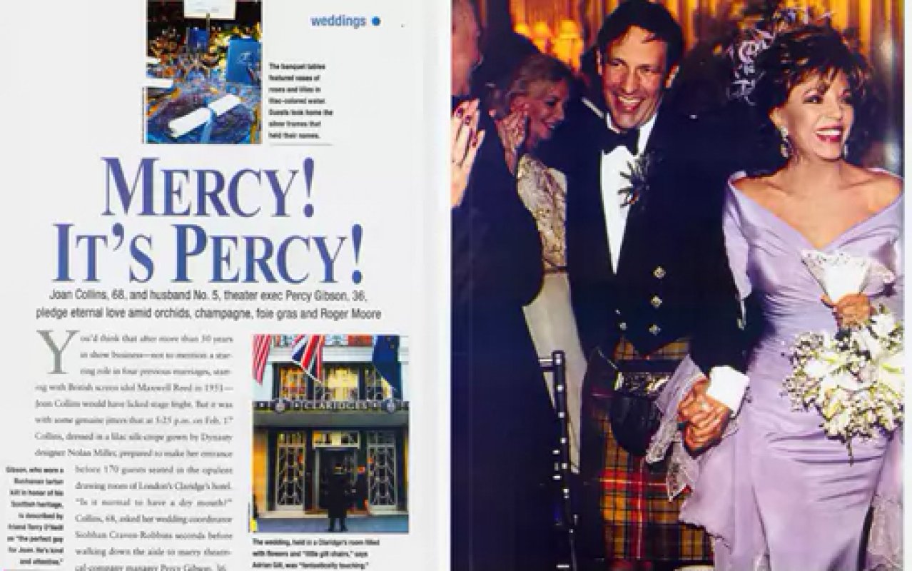 The Wedding of Joan & Percy