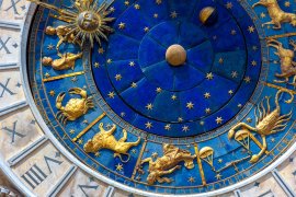 Astrology clock